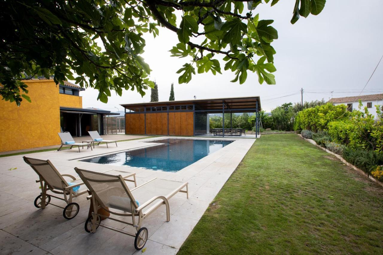 Masia Cal Sisplau, Con Piscina Y Rodeada De Vinedos A 10 Minutos De Vilafranca Del Penedes, Barcelona ,Cataluna San Martin Sarroca Экстерьер фото