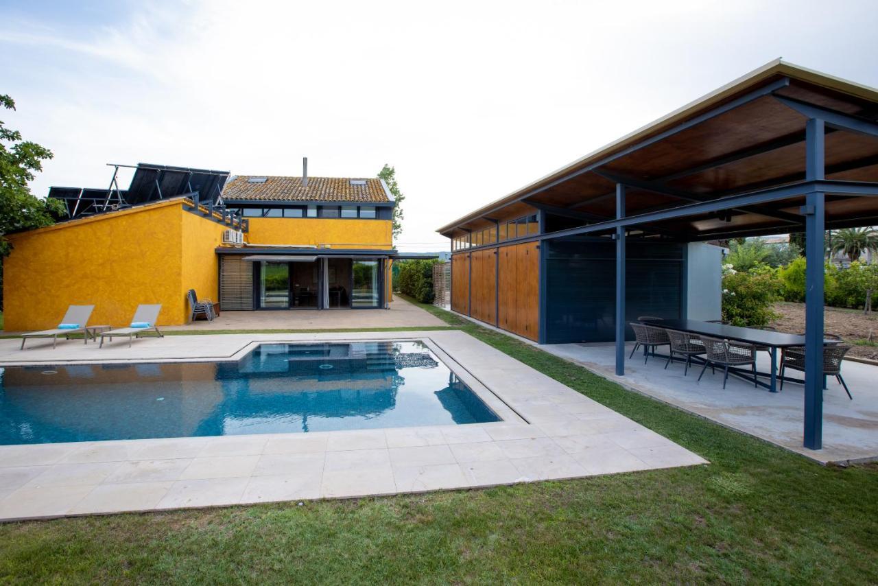 Masia Cal Sisplau, Con Piscina Y Rodeada De Vinedos A 10 Minutos De Vilafranca Del Penedes, Barcelona ,Cataluna San Martin Sarroca Экстерьер фото